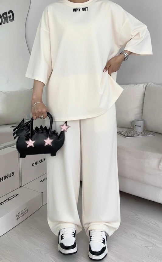 Chikus Why Not Signature Drop-Shoulder Set