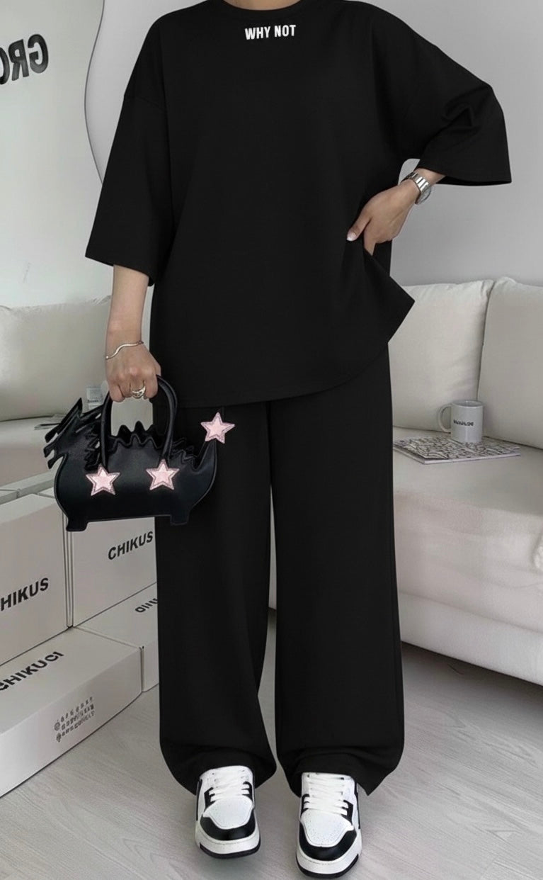 Chikus Why Not Signature Drop-Shoulder Set