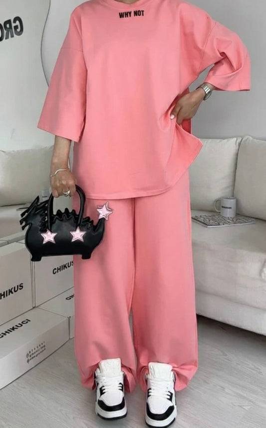 Chikus Why Not Signature Drop-Shoulder Set