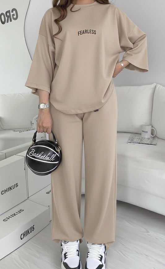 Chikus fearless Signature Drop-Shoulder Set