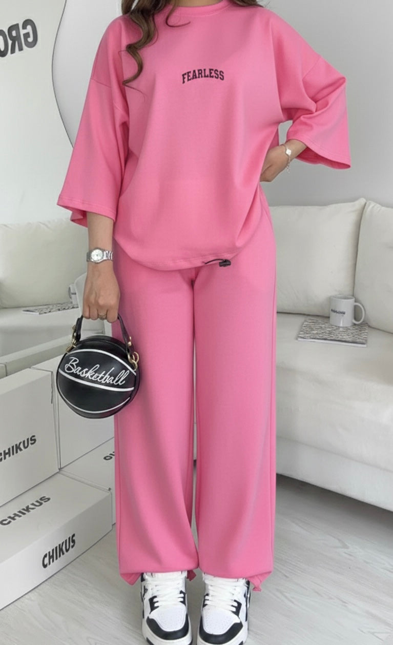 Chikus fearless Signature Drop-Shoulder Set