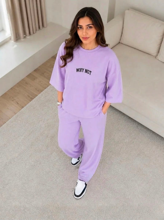 WHY NOT SIGNATURE CO ORD SET