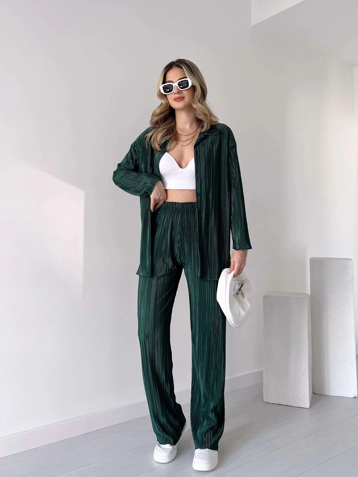 2 piece plated co ord set