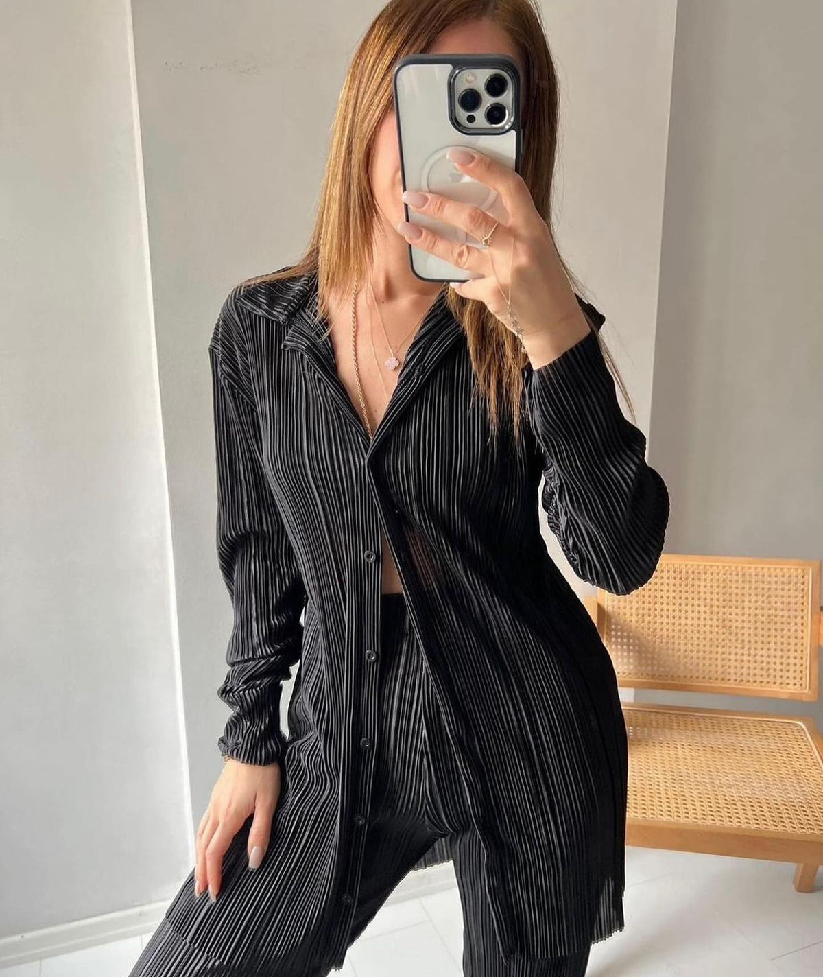 2 piece plated co ord set