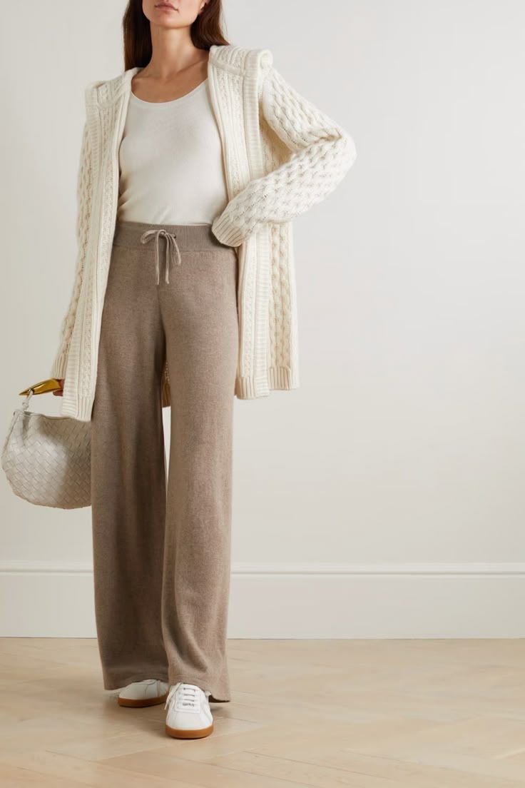 Ribbed flapper trouser